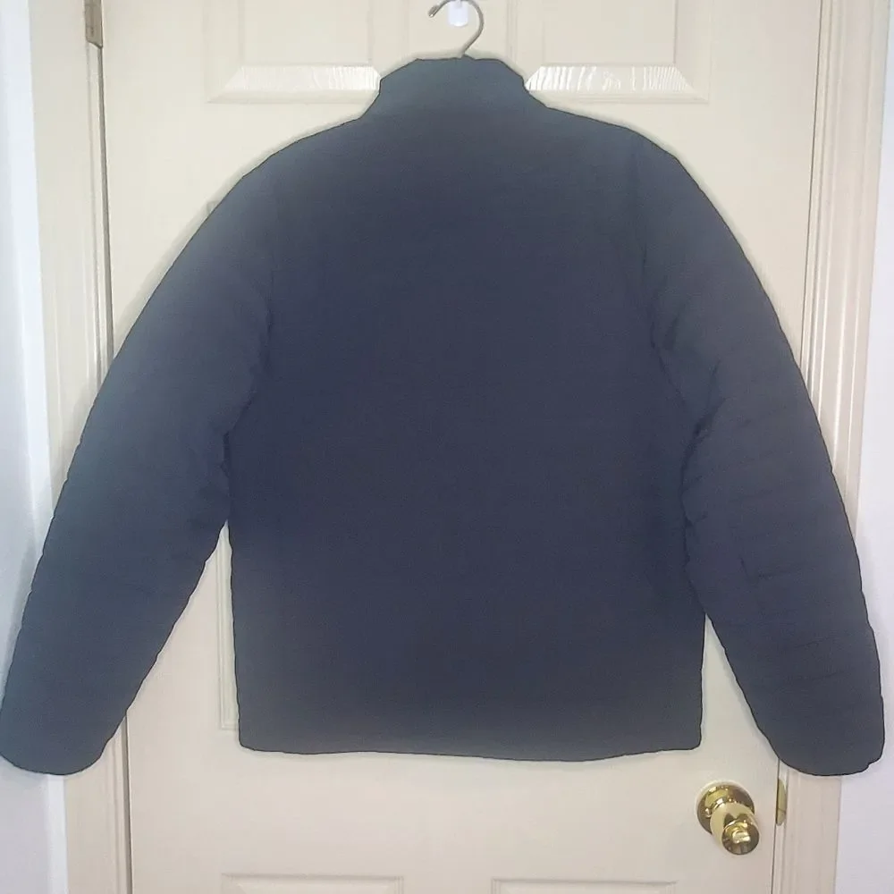 Lands End Men's Down Insulated Bomber Jacket Size M